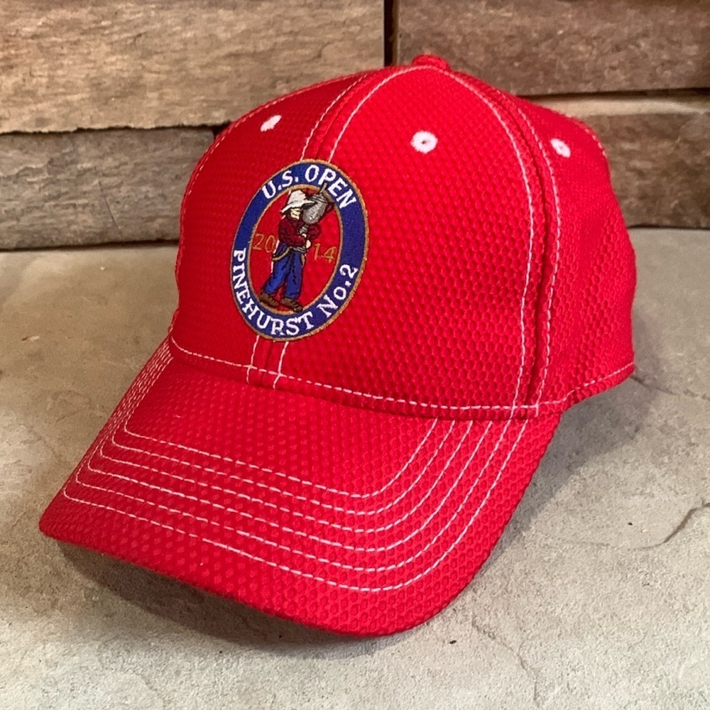 Ahead special edition classic cut 2014 US Open Pinehurst NO 2 red hat
